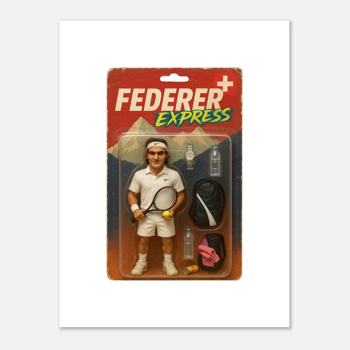 The Court Collectibles FEDERER Classic Matte Paper Poster 30x40 cm / 1